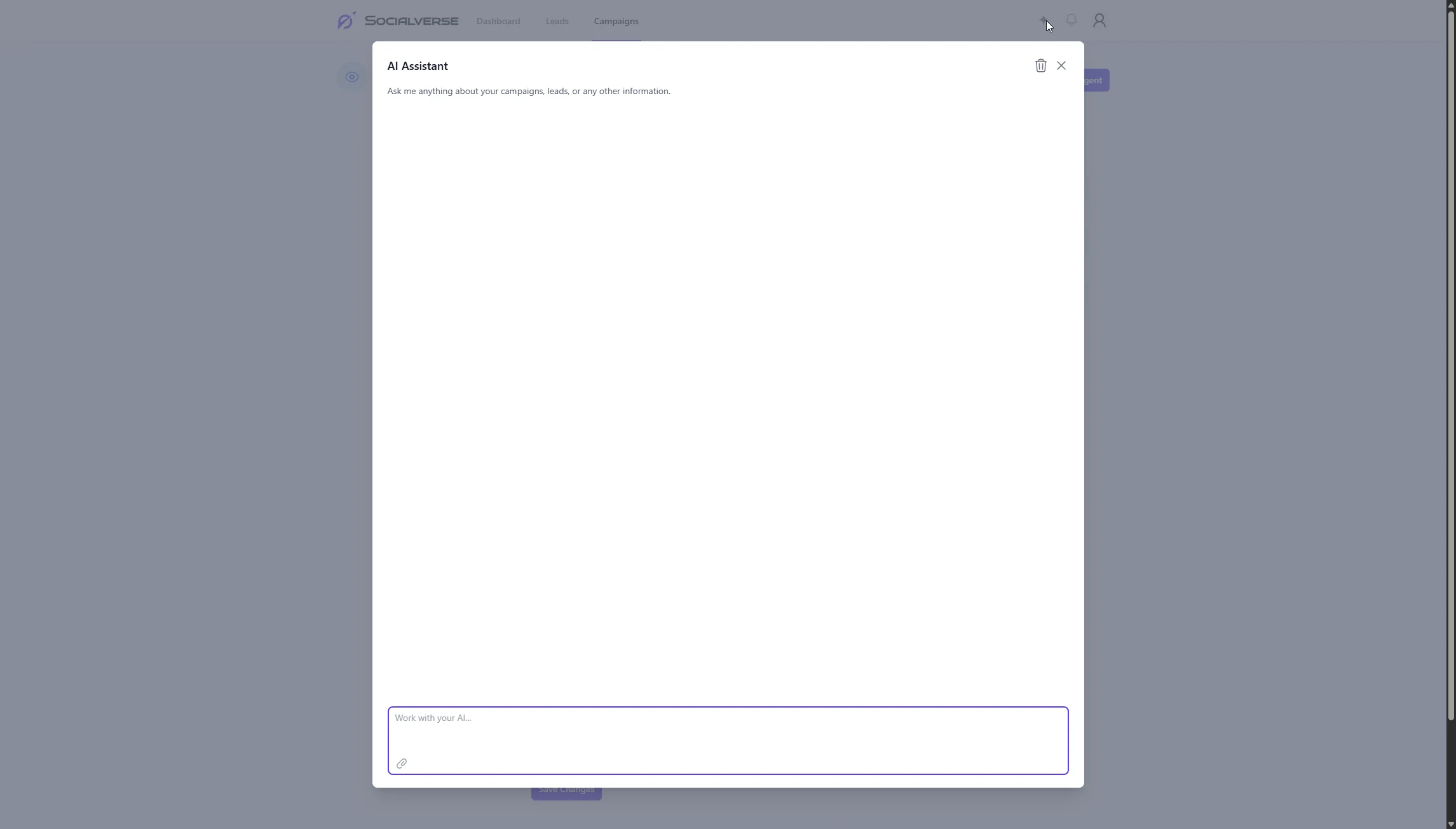 Socialverse AI-Assistent für Marketing-Automation